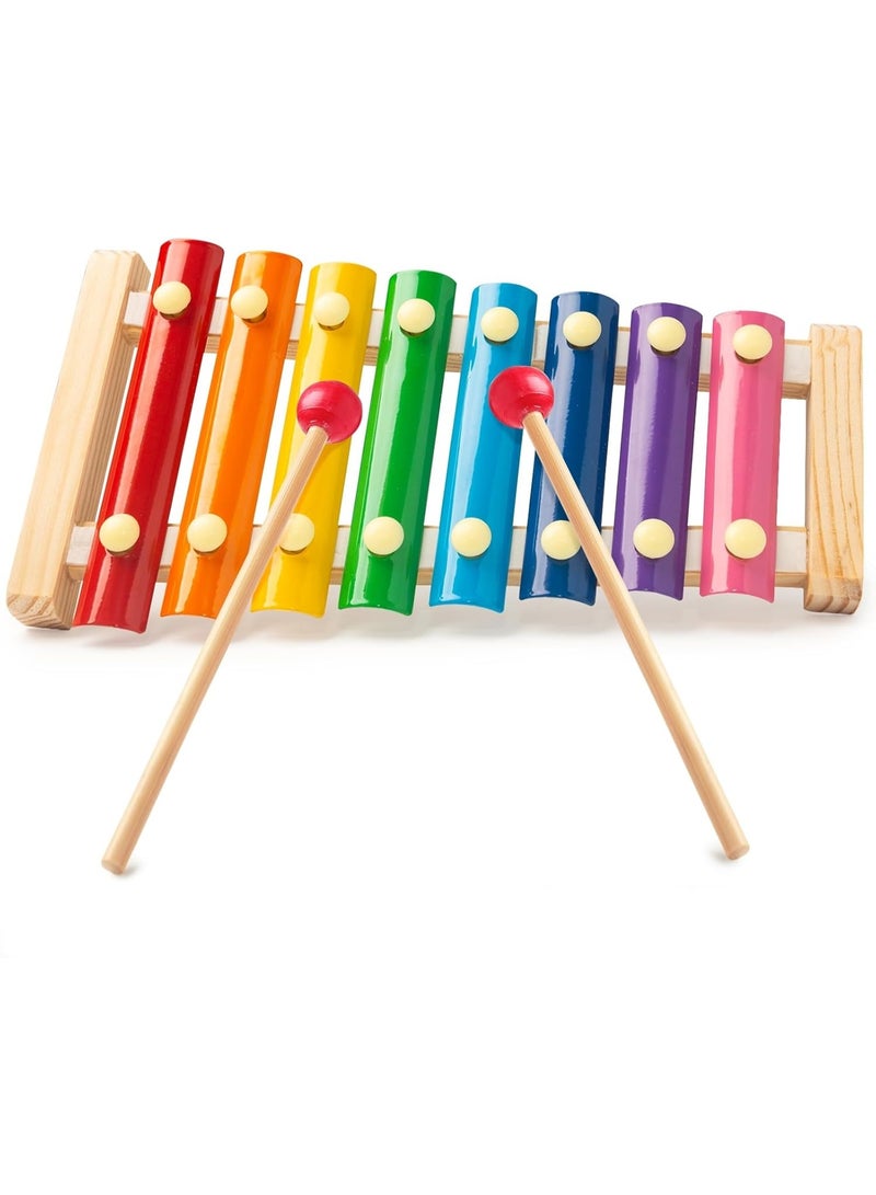 Xylophone for Kids, Xylophone Musical Toy with Child Safe Mallets Educational Musical Instruments Toy for Toddlers - Image 1