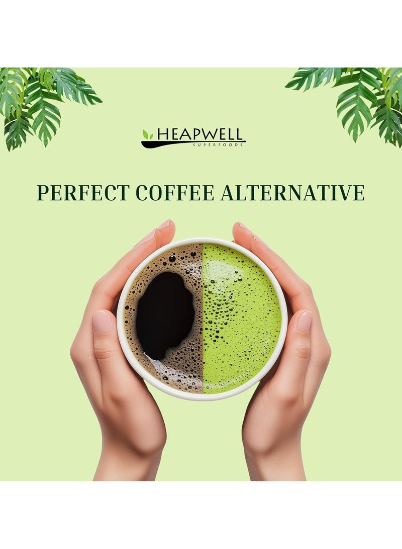 Heapwell Superfoods Matcha Japanese Green Tea Powder 50g (50 Servings) | Premium Organic & Pure Matcha Powder | No Artificial Sweeteners – 50 gm - Image 5
