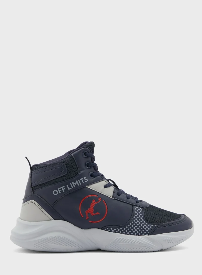 OFF LIMITS Dunk Hi Top Sneakers
