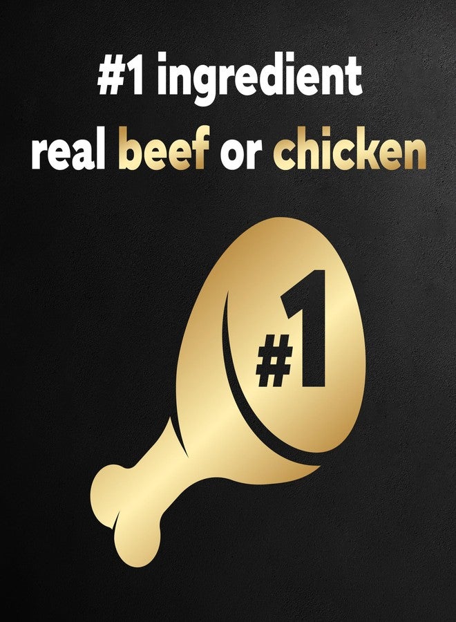 سيزار طعام الكلاب الرطب من سيزار، رغيف كلاسيكي في صلصة، بنكهة الدجاج المشوي ونكهة لحم الخاصرة، 3.5 أونصة. عبوات سهلة الفتح، تشكيلة متنوعة، 12 عبوة - Image 3