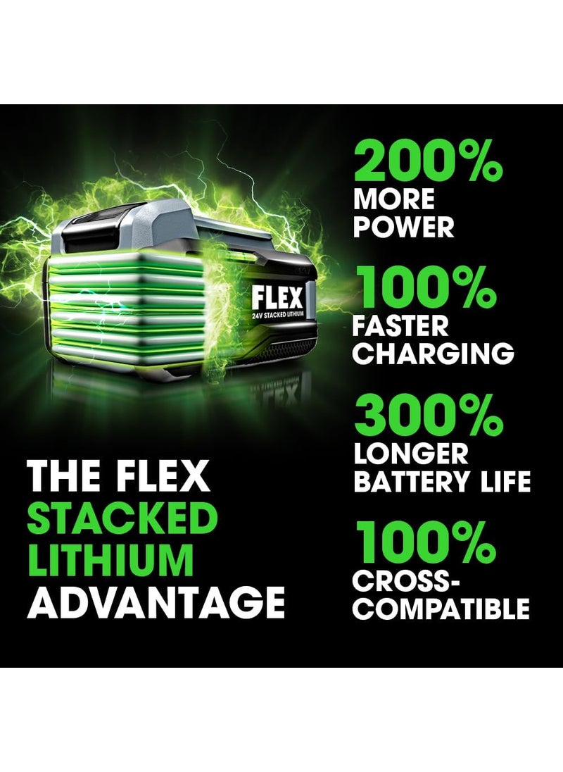 FLEX FLEX 24V 60Ah Stacked LithiumIon Battery  FX03311  - Image 2