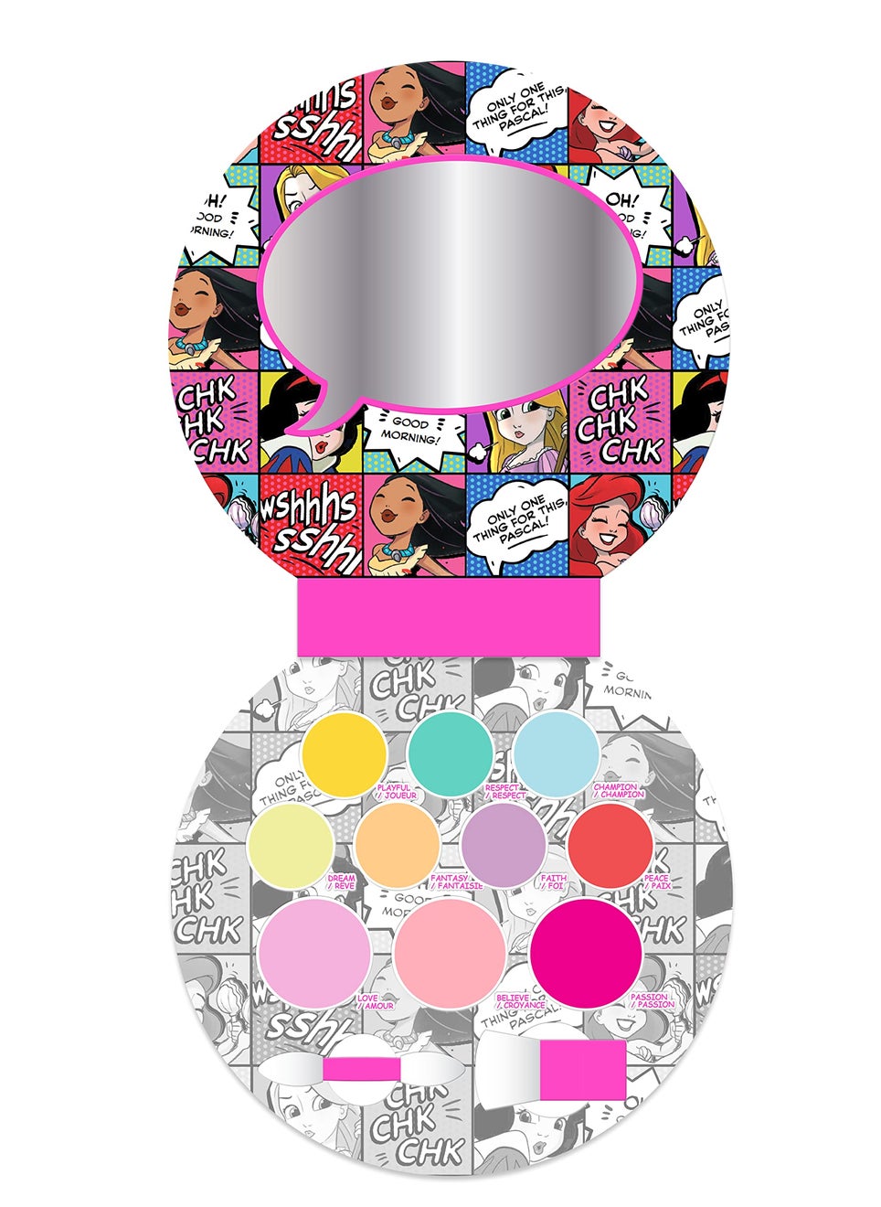 Lip Smacker - LIP SMACKER Lip Smacker Disney Comic Princess Makeup Palette Set  044oz - Image 1
