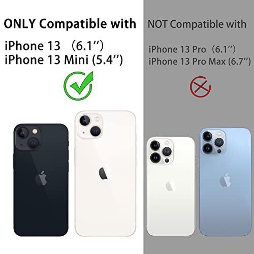 Dengduoduo 3 Pack Tempered Glass Camera Lens Protector for iPhone 13 6.1" & iPhone 13 Mini 5.4", Ultra HD, 9H Hardness, Anti-Scratch, Case Friendly, Easy to Install [No Affect on Night Shots] - Image 2