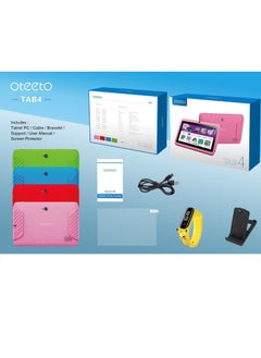 Oteeto Oteeto Tab 4 Kids, 4GB RAM, 128GB ROM, 7 Inch IPS Display, 3000 mAh Battery, Toughened Glass, Android Kids 5G Wi-Fi Tablet (Blue)  - Image 5