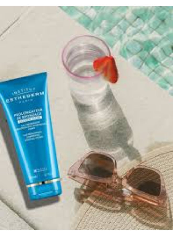 Institut Esthederm Solaire Prolongateur de Bronzage Golden Glow Gel-Cream 200ml - Image 3