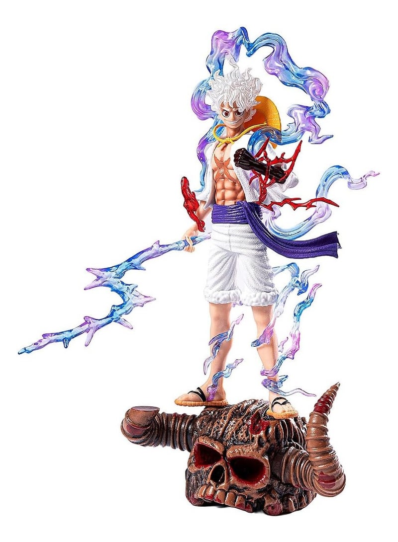 عام تمثال لوفي المتحرك الخامس المصنوع من PVC بقياس 10 إنش، هدية عيد ميلاد. - Image 1