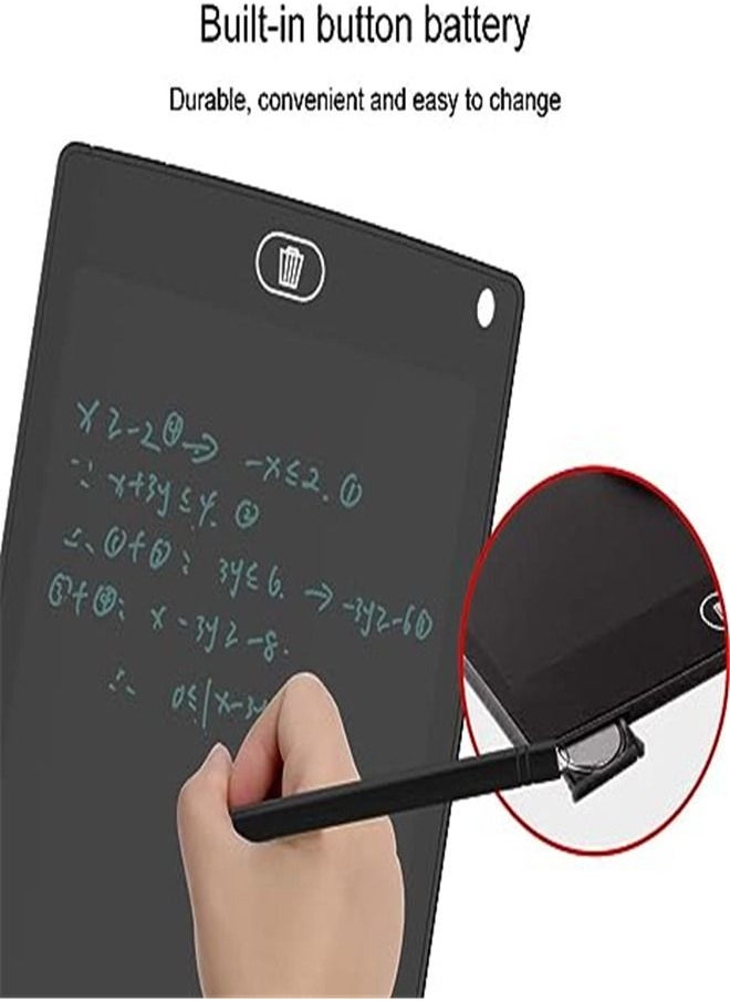 Goolsky - Goolsky [2 Pack] LCD Writing Tablet,TIQUS 8.5 Inch Electronic Writing Board with Memory Lock Button, Environment Friendly Drawing Pad, for Adults, [Black] - Image 1