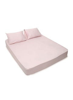 MEHALLA Fitted Sheet Set - Square Sateen  - Queen Rose - pzsku/ZC2A1428AD78CE4144BD9Z/45/_/1709465311/d72efcf3-3208-48b6-897b-7788c100e9a7