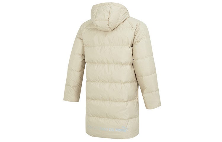 PUMA Das Long Down Jacket 'Beige' - Image 1