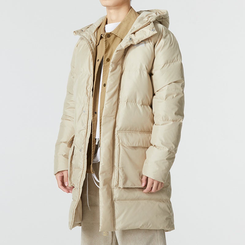 PUMA Das Long Down Jacket 'Beige' - Image 4