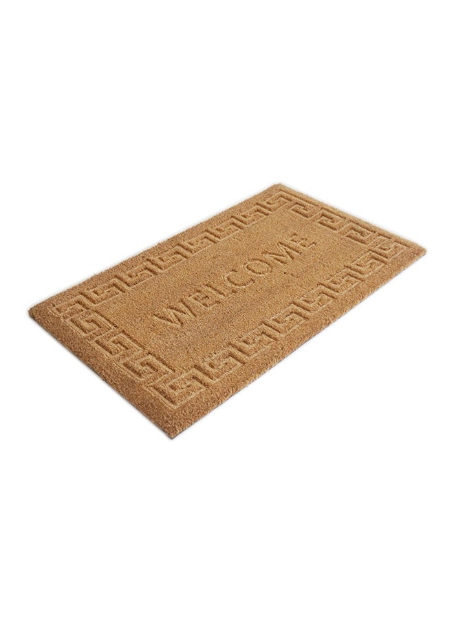 Orchid Orchid Welcome Pressed Coir Doormat 45x75cm  - Image 3