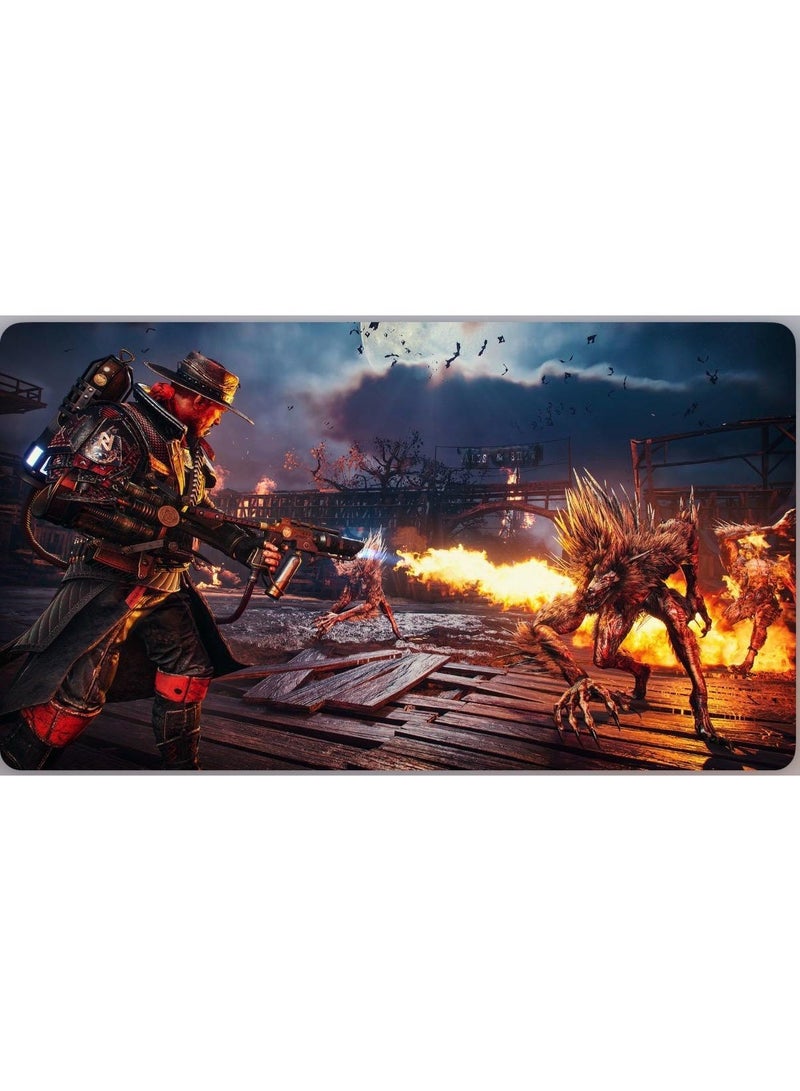 بلاي ستيشن Evil West – لعبة PS5 | لعبة تصويب وأكشن من منظور الشخص الثالث | قتال في الغرب المتوحش الخارق، حملة قصة ووضع اللعب التعاوني | رسومات الجيل الجديد | إصدار دولي | تصنيف PEGI 18 - Image 3