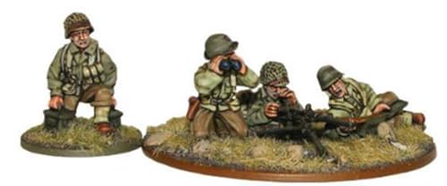 WARLORD GAMES فريق الجيش مع مدفع 50 ملم - الولايات المتحدة، عمل برغي - Image 1