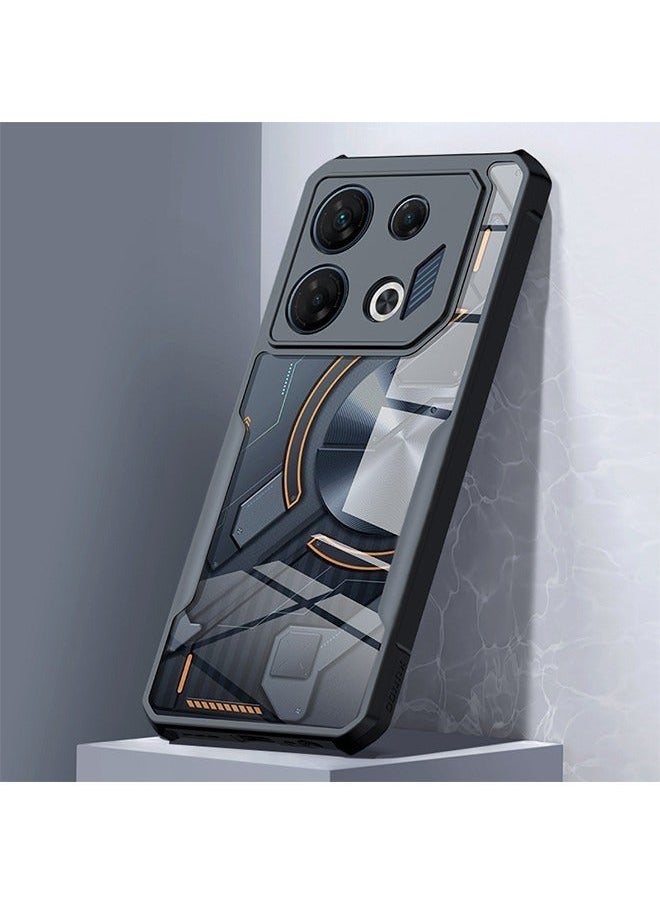 TEAM LUXURY - Infinix Infinix GT 10 Pro Case Cover Protector with Camera Protection Anti-Scratch, Anti-Fingerprints, Shockproof Protective for Infinix Infinix GT 10 Pro Mobile Phone Cover Accessory - Image 1