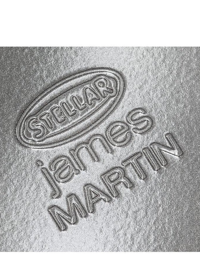 Stellar James Martin Steel Non-Stick Square Cake Baking Tray 23 x 23 x 4.5 cm - Image 3