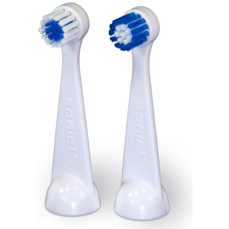 Cybersonic 3 Compact Replacement Brush Heads, 8 Pack, Compatible With All Cybersonic Electric Toothbrushes - Image 5