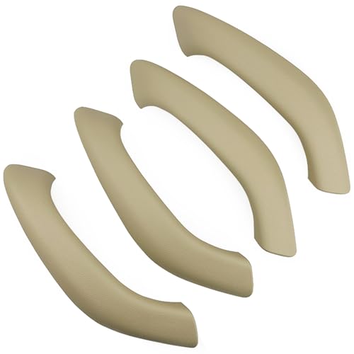 CHUANGHUI Car Door Handle for BMW X2 F39 X1 E84 F48 2010-2022 Interior Door Handles Replace Cover Car Door Pull Accessories (Beige) - Image 3