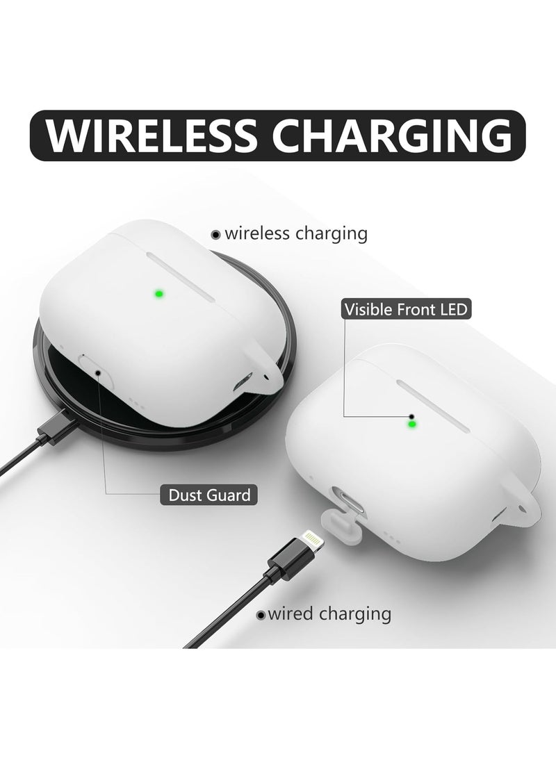 Soft Silicone Protective Case Cover for AirPods 3 with Cleaner Kit and Keychain - Image 5