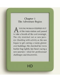 HD E-Reader | 16GB Storage, 6" Glare-Free Display, Adjustable Front Light, Fast Page Turns, Wi-Fi Connectivity 