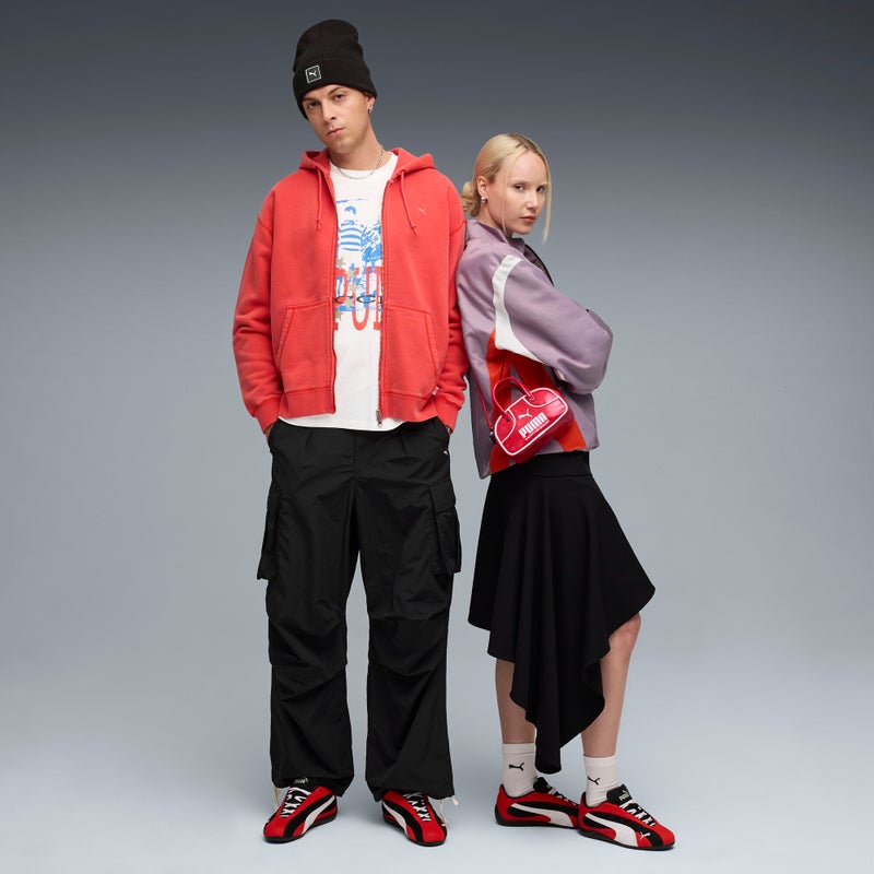 PUMA Speedcat Plus Mens Red Sneakers - Image 3