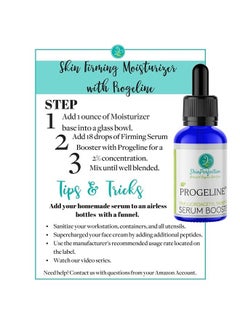 Skin Perfection Firming Serum Booster Pure Progeline Diy Anti-Aging Peptide Tightening Lift Neck Jaw Jowl Firmness Collagen Elasticity Boost Trifluoroacetyl Tripeptide 2 