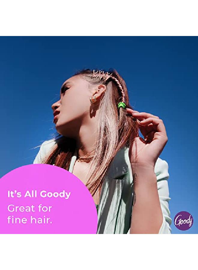 Goody Mini Latex Hair Elastics Assorted Neon Colors 75Count - Image 4