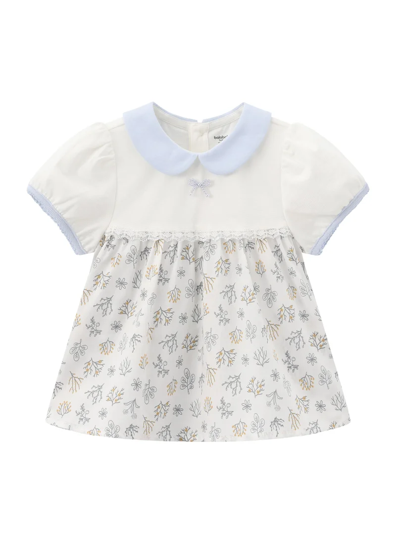Balabala Baby Girls Lapel short-sleeved T-shirt