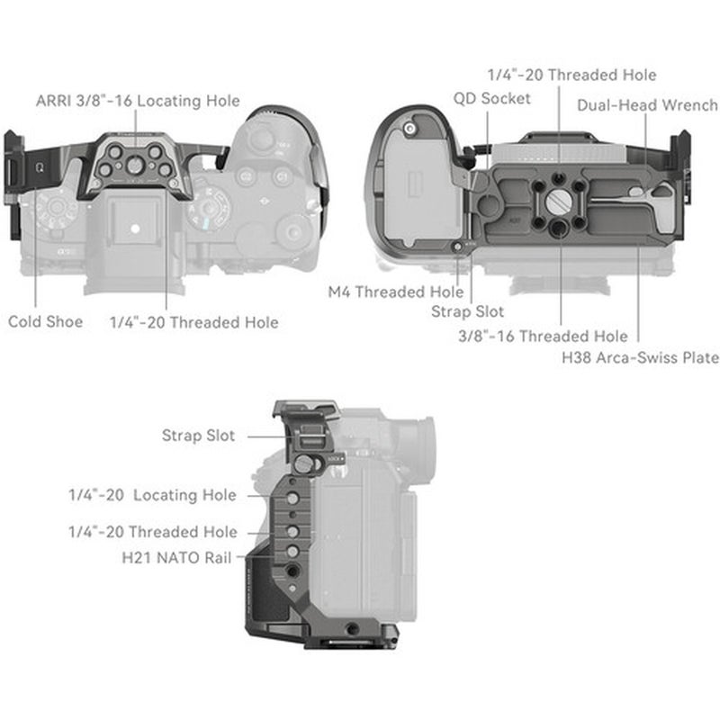 SmallRig Cage for Sony ALPHA 1 II / ALPHA 9 III - Image 3