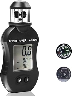 AOPUTTRIVER AOPUTTRIVER 2021 Newest Anemometer Handheld AP-876 Pocket Anemometer Air Speed Meter Digital Wind Speed Meter for  - Image 1
