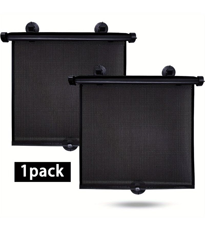 1pc One Piece Telescopic Car Sunshade UV Protection Glare Reducing Window Shade For Sedans SUVs - Image 1
