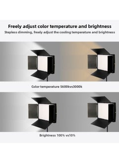 General Photography Outdoor Pro Led U600 With Battery Photography Fill Light Photography Live Photography Flat Panel Light-Light Source Color:LED 600RGB  - Image 4