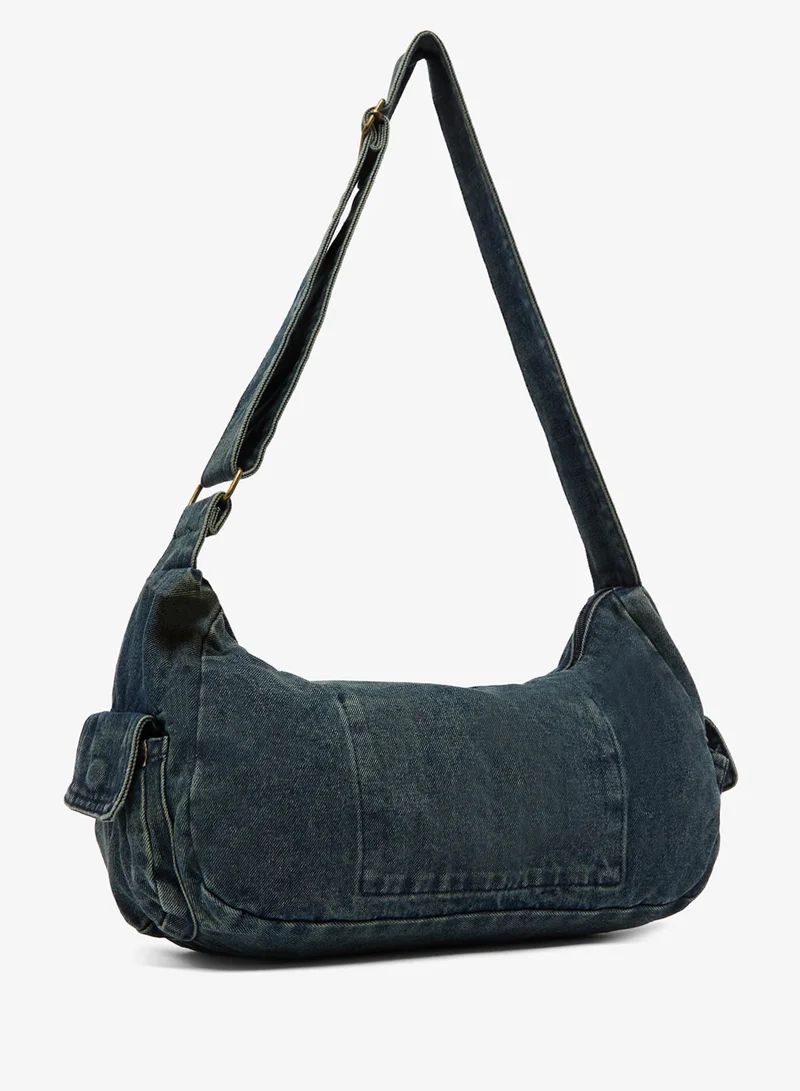 جينجر حقيبة كتف من الدنيم