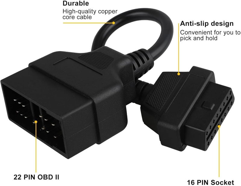 EEEKit كابل محول EEEkit من OBD1 إلى OBD2 لسيارات تويوتا - Image 4