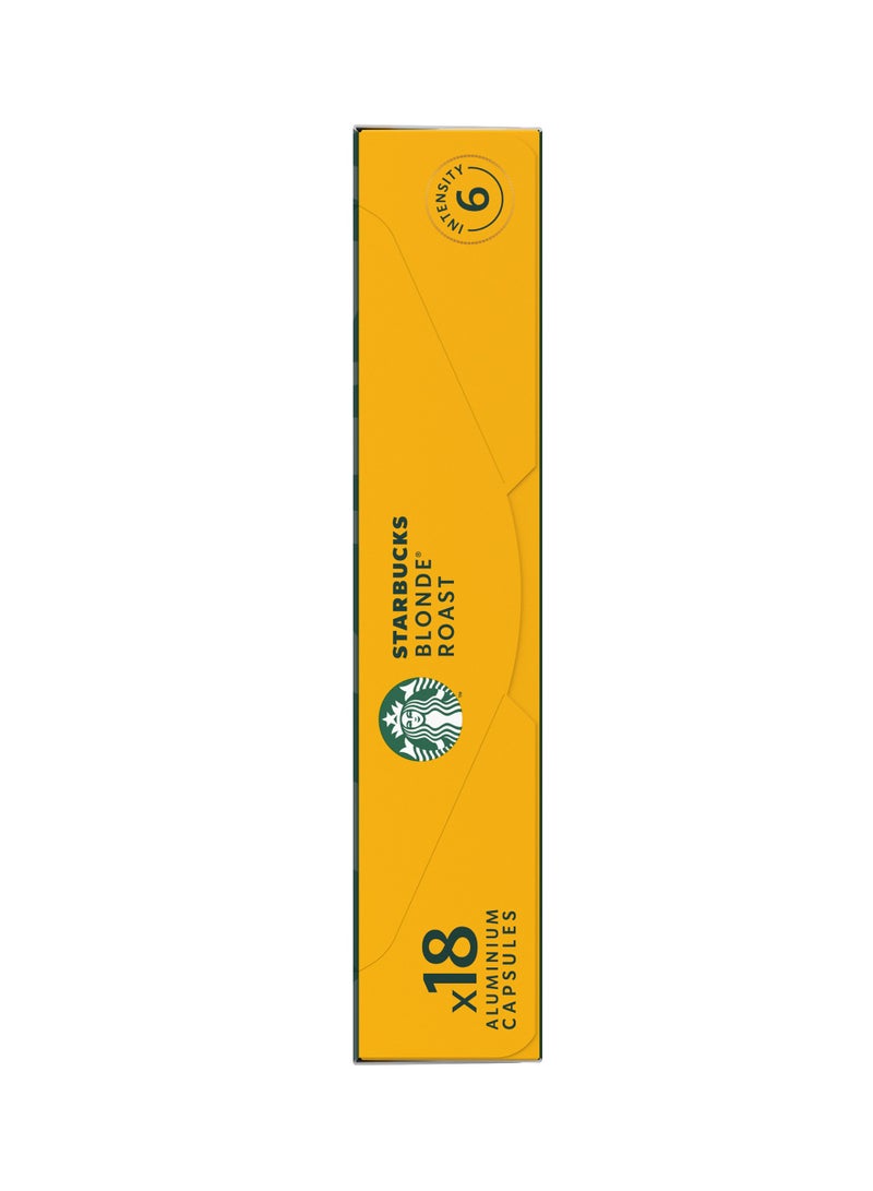 Starbucks Blonde Roast By Nespresso 18 Capsules (94g) - Image 5