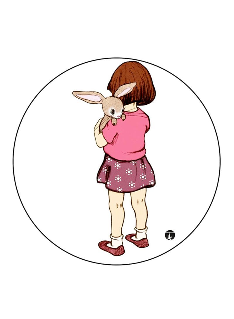 RKN Girl Printed Mouse Pad Multicolour