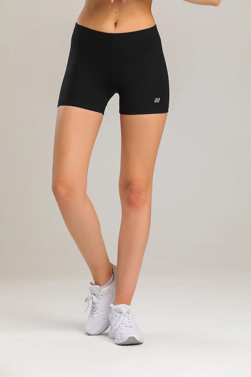 Emre Spor ts Tights Women's Volleyball Mini Tights Black