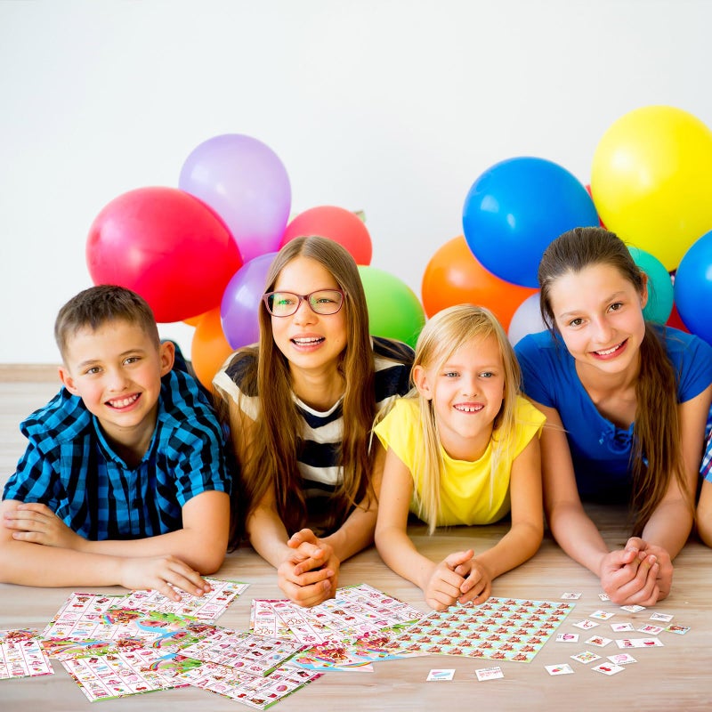 Shappy 35 Pieces Candy Bingo Games 24 Players Candy Party Favors Ice Cream Donut Lollipop Bingo Cards for Sweet Birthday Holiday Party Games Gifts Supplies - Image 5