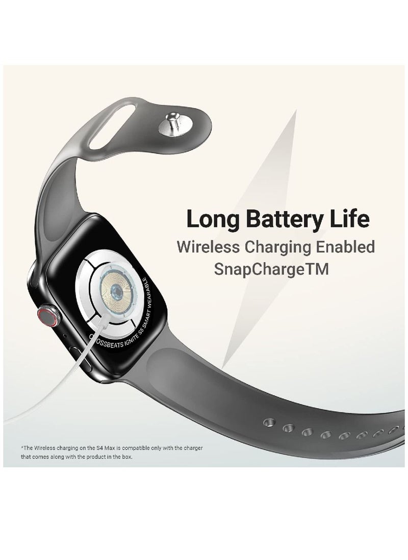 Zoom Plus - Bluetooth Calling Full Touch Display Multi-Function Smartwatch For Men & Women Silver - Image 1