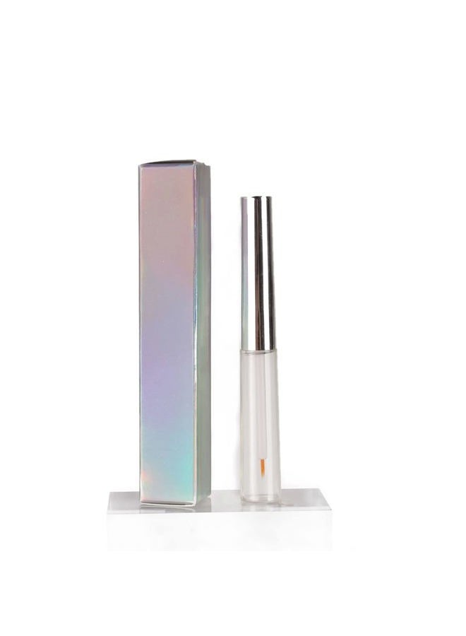 COSIDEA 50 قطعة صناديق شفافة فارغة لمرطب الشفاه فضية W21 xW21 xH121mm / 0.83 * 0.83 * 4.76 بوصة، تغليف عطر مستحضرات التجميل، صندوق كرافت صغير فاخر، تغليف - Image 2