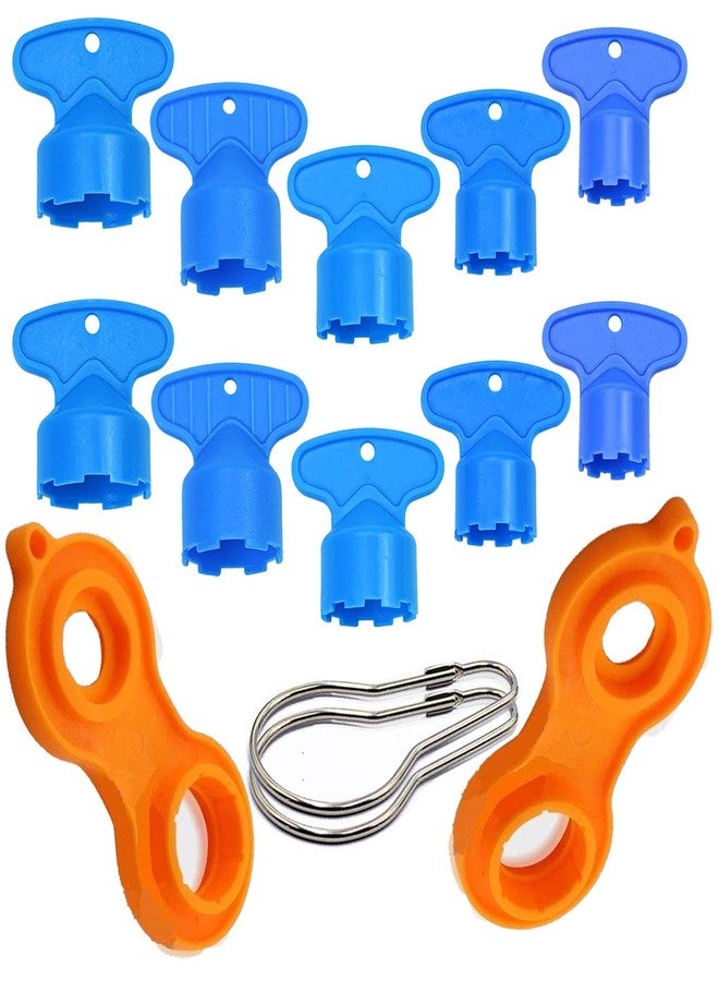 Y-Axis 12 Pack Cache Faucet Aerator Key Faucet Aerator Removal Wrench Tool for M 16.5 18.5 20 21.5 22 22.5 24 28 Cache Aerators - Image 1