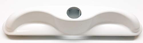 CRL Sliding Patio Door Handle Set for Milgard, White (Locking) - Image 3