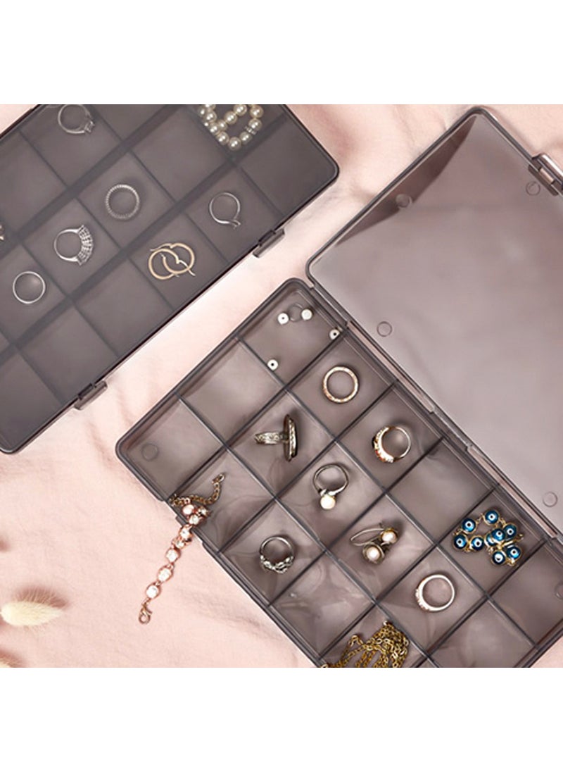 Lova 18 Compartment Jewelry Organizer - Black  - Image 2