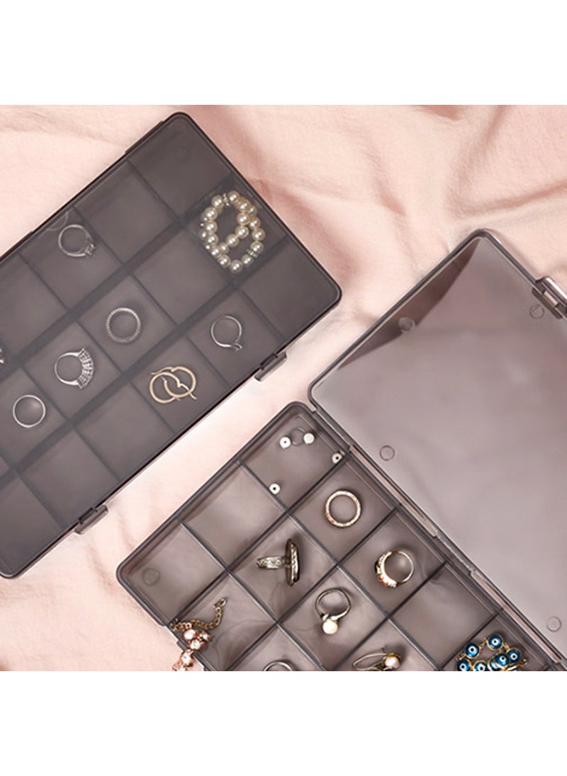 Lova 18 Compartment Jewelry Organizer - Black  - Image 3