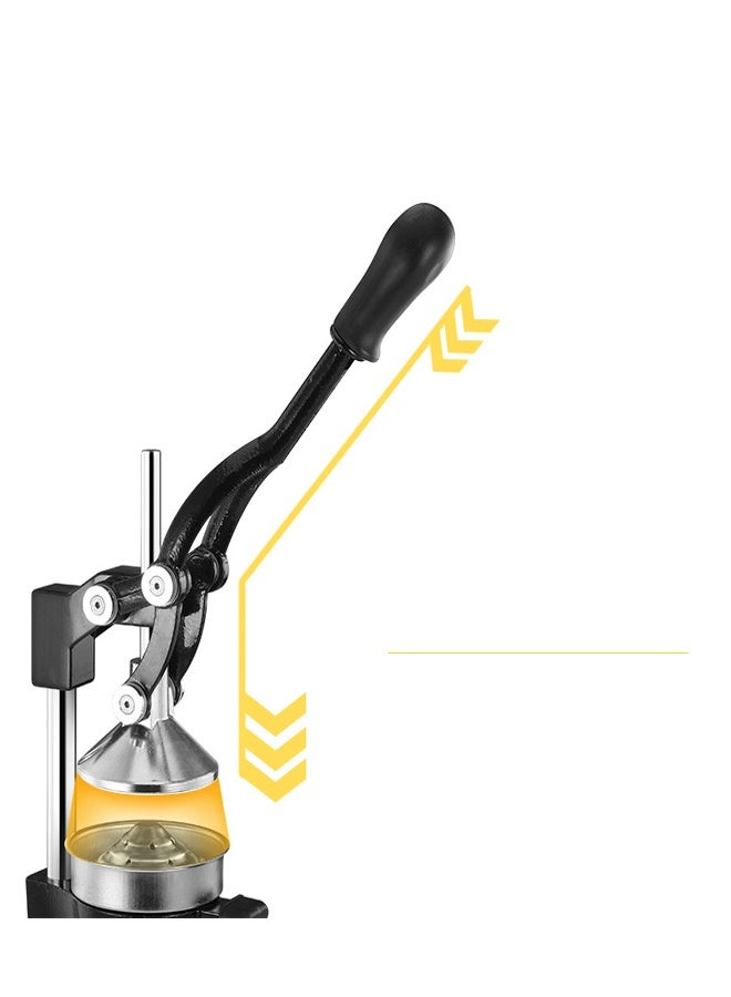 ATM Heavy-Duty Manual Hand Juicer with Ergonomic Handle - Black - Image 2
