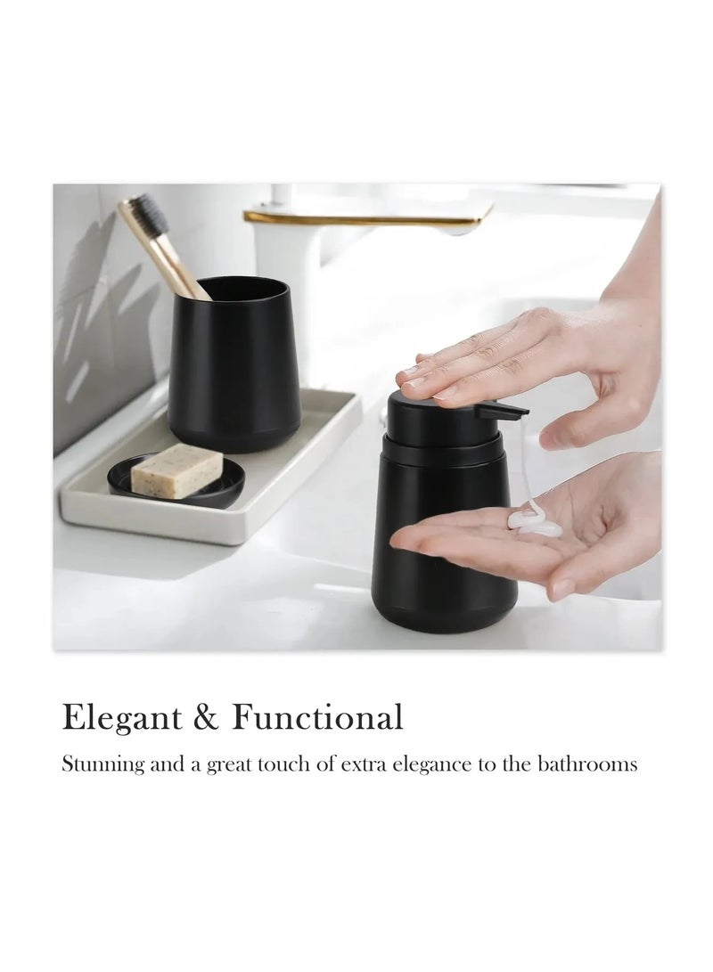 ليفينج طقم حمام بلاستيك مكون من 6 قطع – تصميم دائري أنيق - Image 4