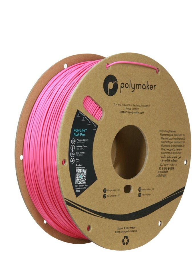 Polymaker PLA Filament 1.75mm Magenta PLA Filament, 1kg High Rigidity Magenta Filament Cardboard Spool - PolyLite PLA Magenta 3D Printer Filament 1.75mm, Print with Most 3D Printers Using 3D Filament - pzsku/ZC2A33ACB099672E2D9D9Z/45/_/1733307450/f2fe22b2-61e7-4b2c-877d-71eb392a43b4