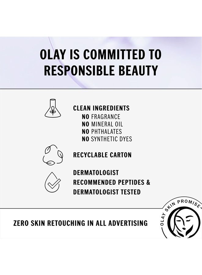 Olay Regenerist Retinol 24 Max Moisturizer, Retinol 24 Max Hydrating Night Face Cream, Fragrance-Free Non Greasy Feeling 1.7 oz, Includes Olay Whip Travel Size for Dry Skin - Image 4