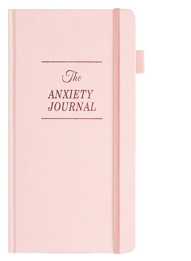 JUBTIC Guided Anxiety Journal - Guided CBT Journal with Prompts for Self Care & Stress Relief, Cognitive Behavioral Therapy Mental Health Journal - Wellness Gifts for Women Men(A5 Pink) - Image 1