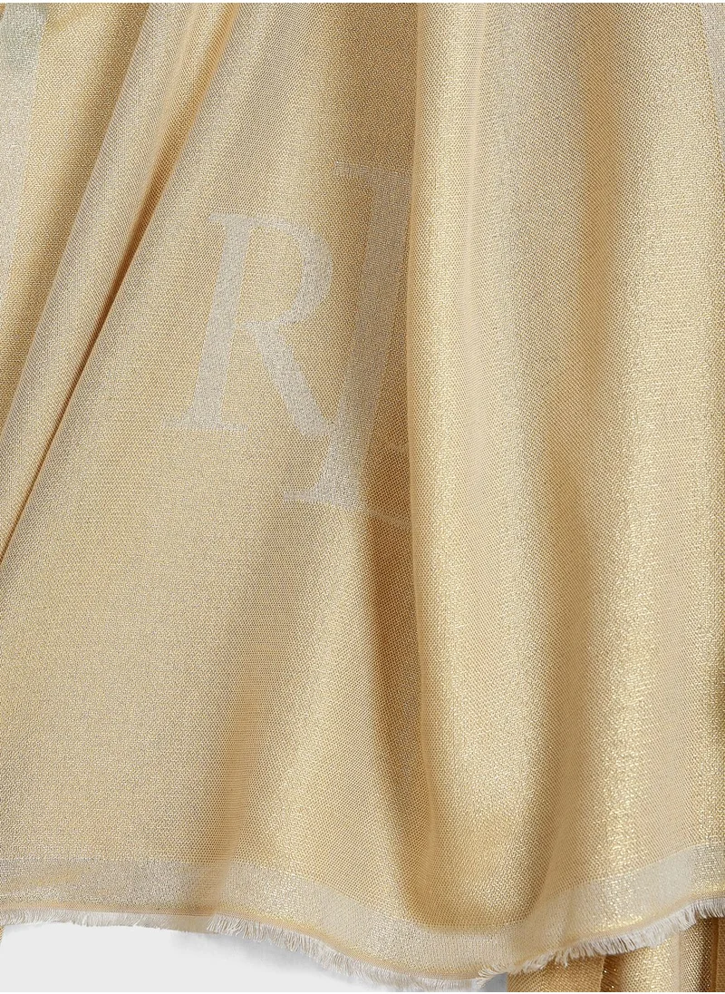 Lauren Ralph Lauren Fringe Hem Scarf