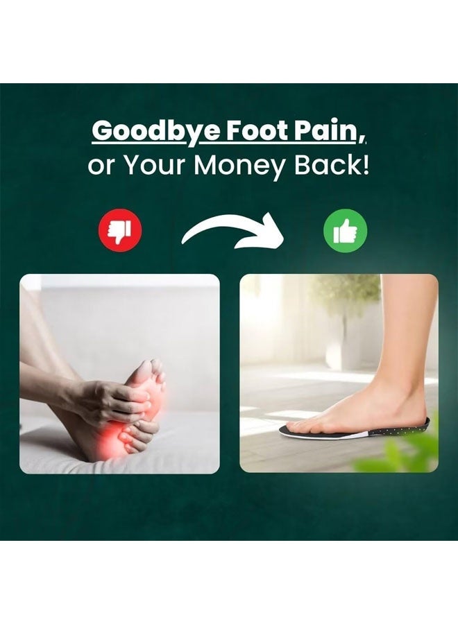 نعال رياضية للأحذية للرجال والنساء - مثالية للجري والتدريب والمشي والتنزه - امتصاص الصدمات - Image 3